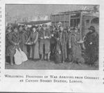 YMCA Greets Repatriated British POWs at the Cannon Street Railway Station