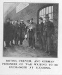 POW Exchange at Flushing in the Netherlands
