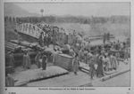 Romanian POWs Unload a Barge on the Danube