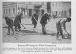 Russian POWs Clean a Street