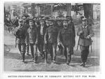 British POW Labor Detachment off to Work