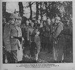 Kaiser Wilhelm II Meets a Serbian Boy POW