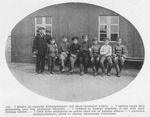 Russian Boy POWs and Their Teacher in a German Prison Camp