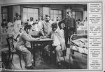 Wounded French POWs Play Chess in a German Hospital