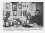 British POW in His Room at Werl