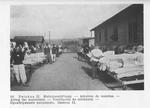 POWs Airing out Their Mattresses at Zwickau