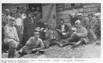French POWs Eat Lunch at Hammelburg