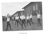 POWs Exercising Outdoors at Goettigen