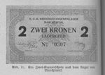 Two Krone Script Bank Note from Marchtrenk