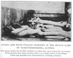 Dead Italian POWs at Siegmundsherberg