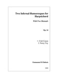 Two Infernal Humoresques for Harpsichord : with Two Manuals