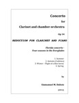 Concerto for Clarinet and Orchestra (Reduction for Clarinet and Piano)