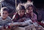 Children in rural Boir Ahmad by Reinhold Loeffler
