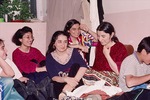 Young women at home in a Boir Ahmad village in 2000 by Reinhold Loeffler