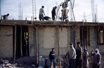 Construction of a modern home in Sisakht by Reinhold Loeffler