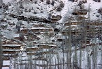 Herding outpost in winter, Boir Ahmad by Reinhold Loeffler