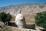 Islamic shrine in a village in Boir Ahmad by Reinhold Loeffler