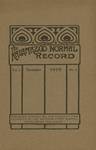 Normal Record cover Oct 1910 - Dec 1912 by Western State Normal School