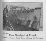 Repatriated French POWs Arrive in France