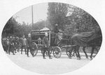 Funeral Hearse Enroute the Cemetery at Rastatt by Anonymous