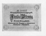 50 Pfennig Bank Note for Oberhausen by Anonymous