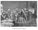 Food Preparation in the Camp Kitchen at Goettingen by Anonymous
