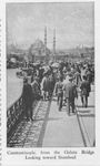Galata Bridge in Constantinople by Anonymous
