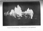 Barrack on Fire in the Prison Camp at Dunaszerdahley by Anonymous