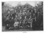 YMCA Secretary and Russian Boys at Wieselburg by Anonymous